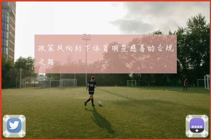政策风向标下体育明星慈善的合规之路
